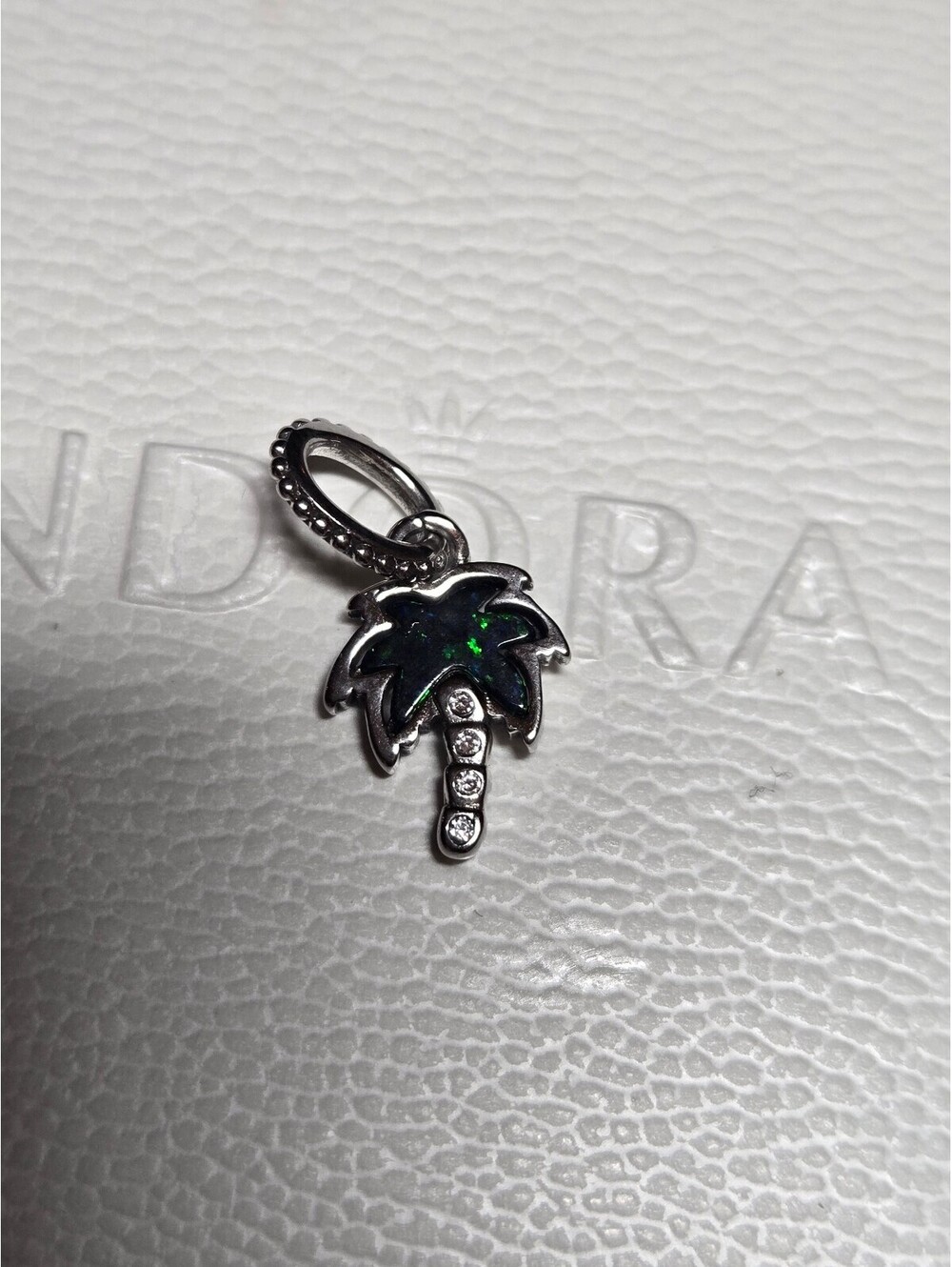 Pandora charm s925 ale palm tree